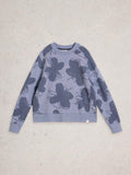 White Stuff DAYDREAMER PRINTED SWEAT-White Stuff-White finn