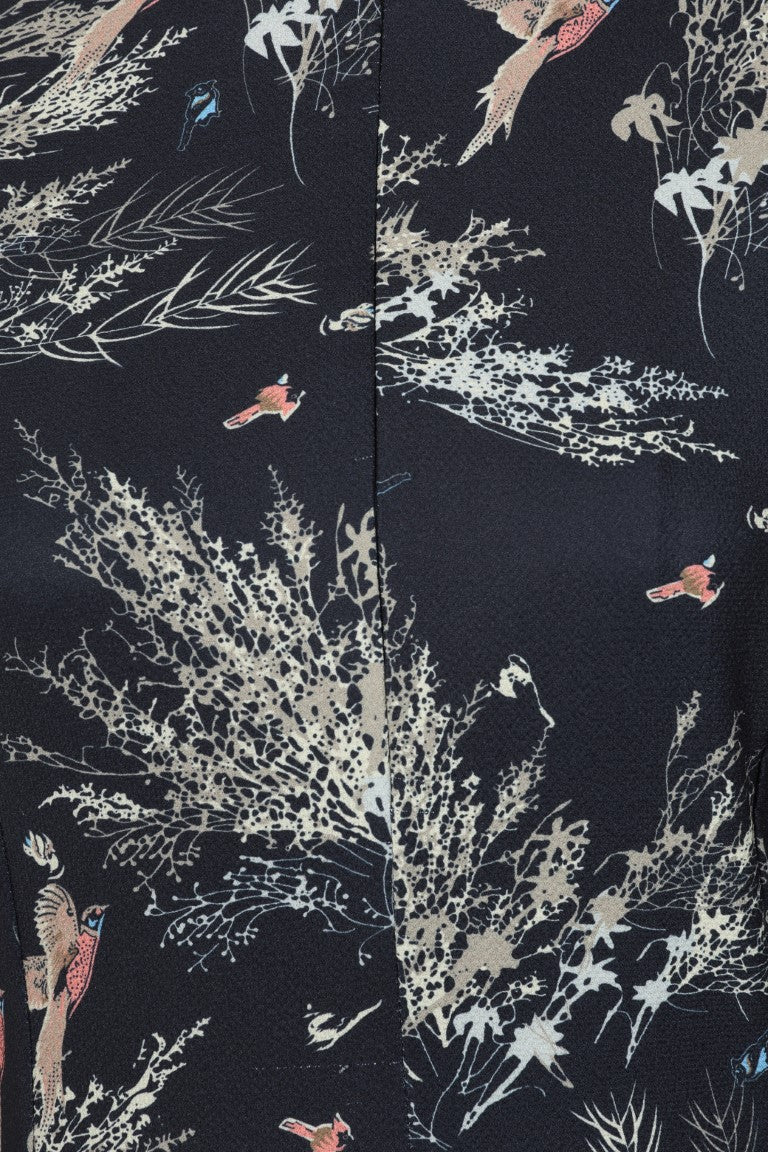 Alice Collins Skylar Print Dressè-Dress-White finn