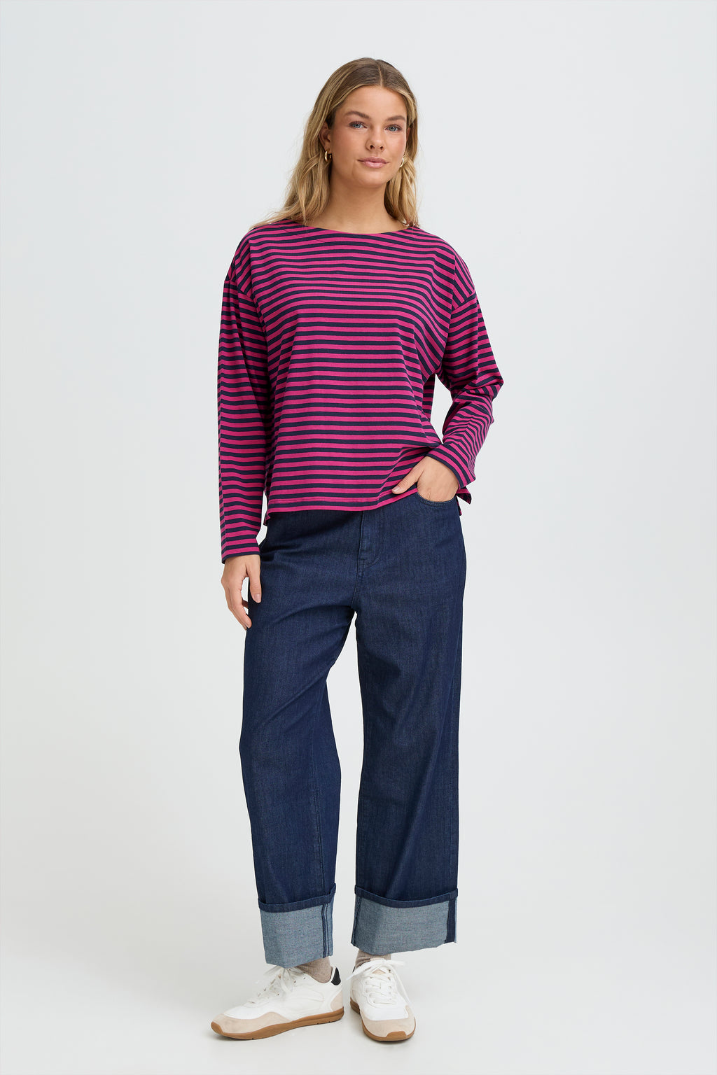 Fransa Frsiva Tee 8-Fransa-White finn
