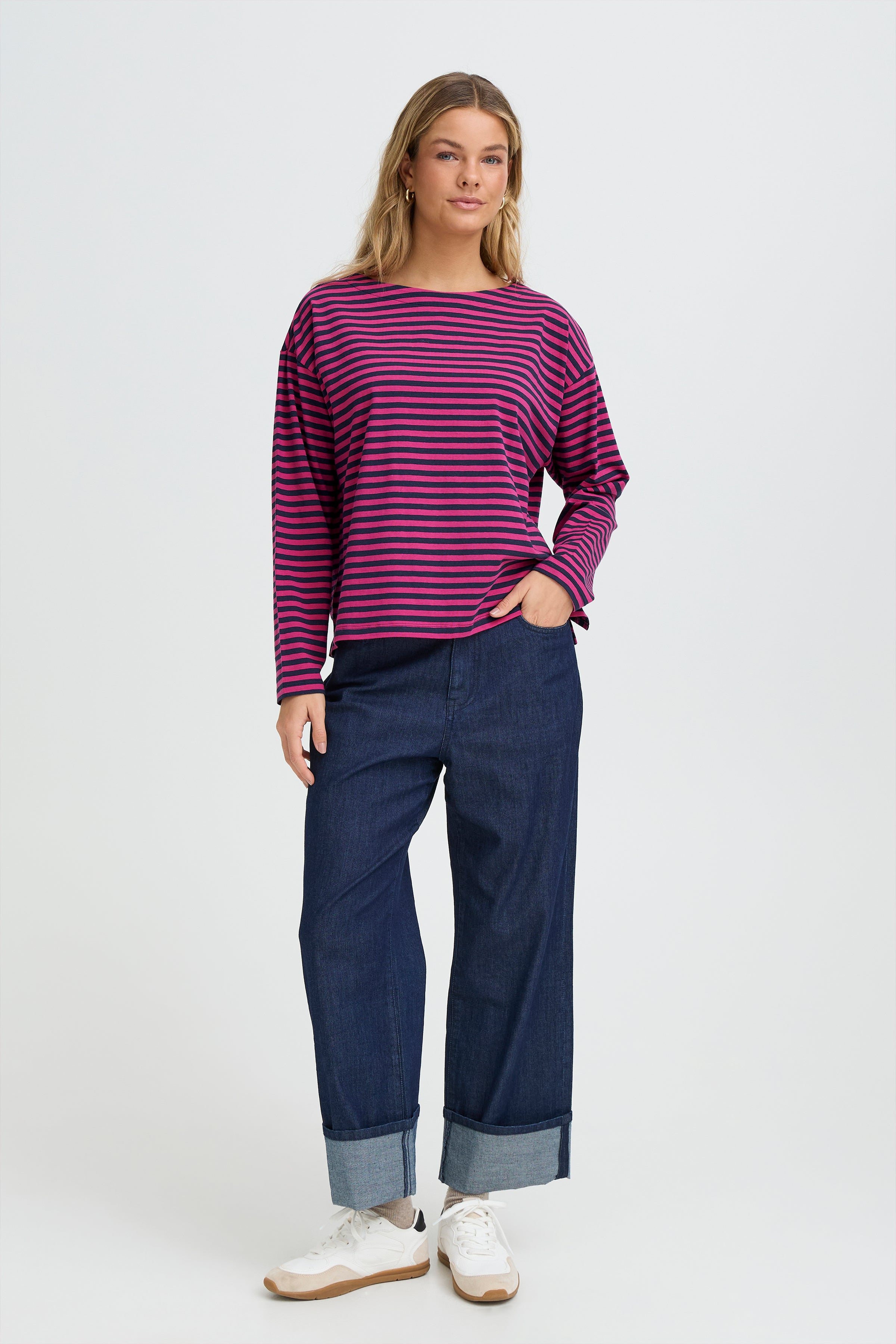 Fransa Frsiva Tee 8-Fransa-White finn