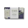 RHS Flower Show White Blooms Soap 200g-Somerset Toiletries-White finn