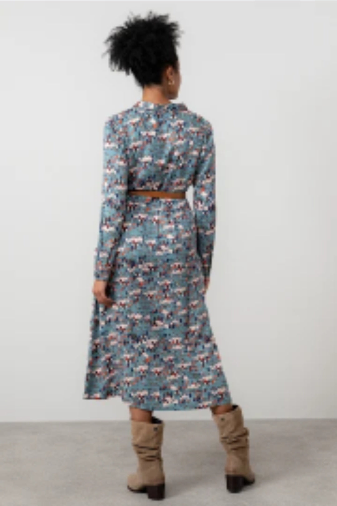 Lily and Me Seasons Dress Clover-White finn