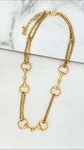 Envy 4872 Short chain necklace with softbit design-Envy-White finn