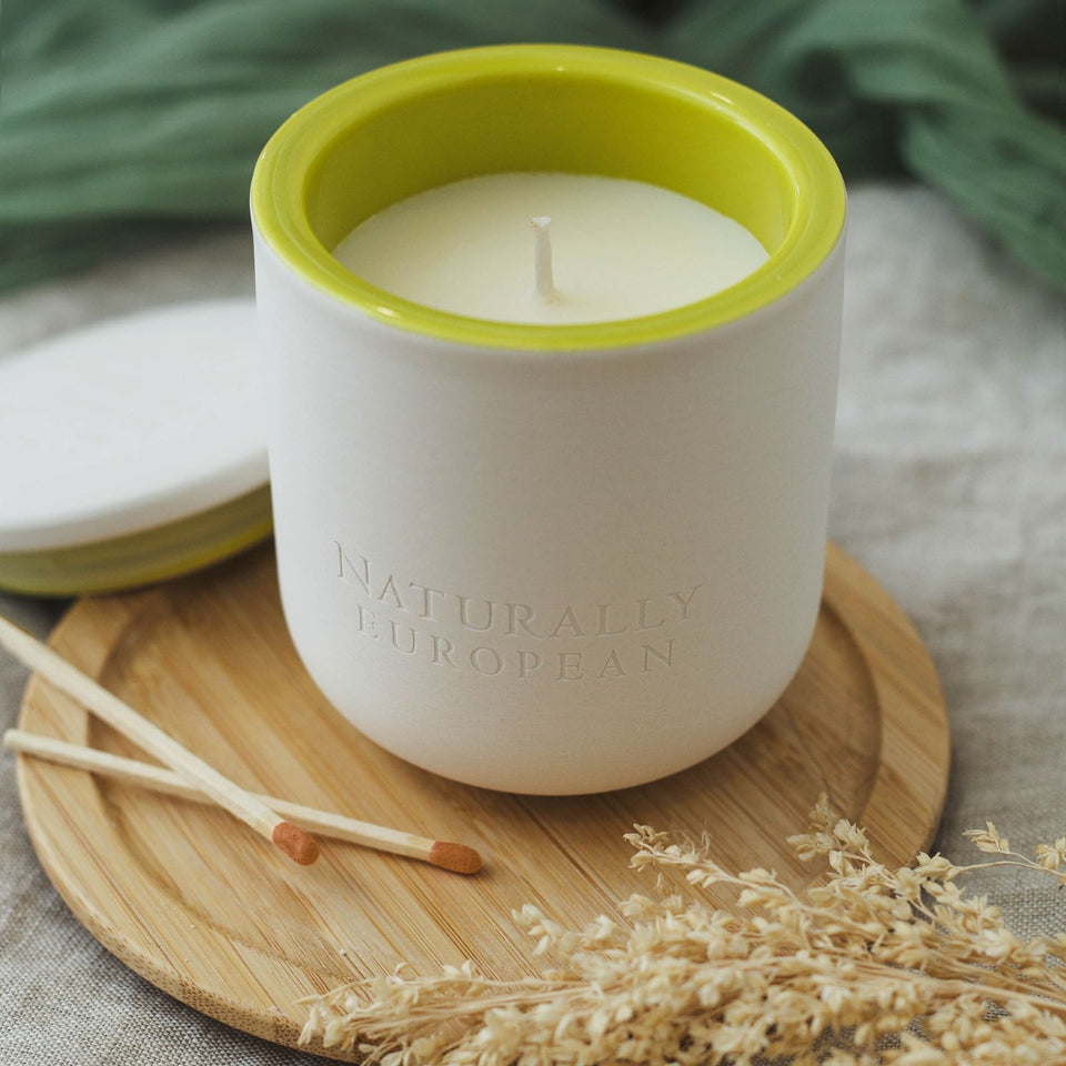 Naturally European Ginger and Lime 200g Candle