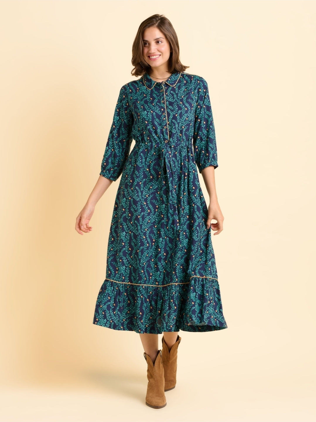 Brakeburn Skye Navy Dress