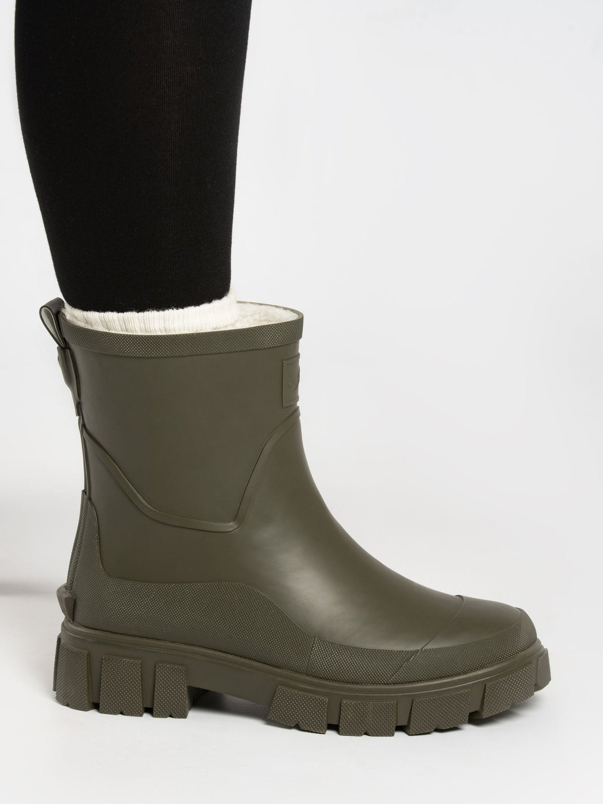 Lunar River Olive Ankle Wellington