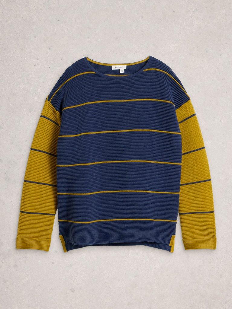 White Stuff Jana Stripe Jumper-Jumper-White finn