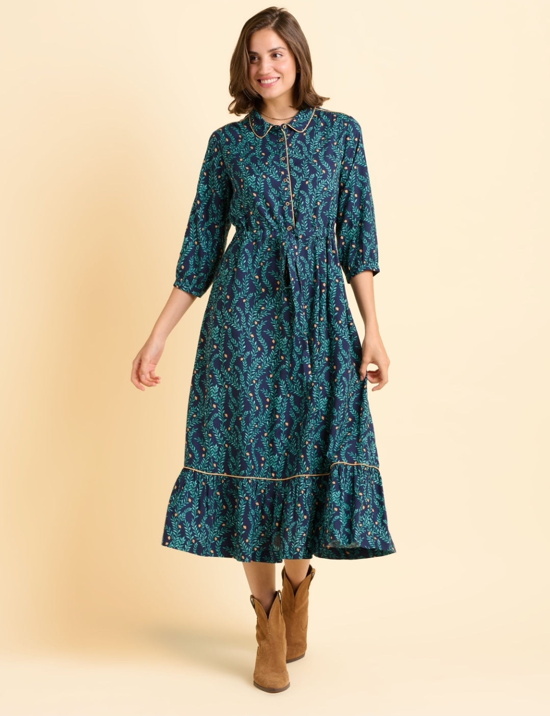 Brakeburn Skye Navy Dress