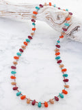 LONG GLASS BEAD NECKLACE DC1608