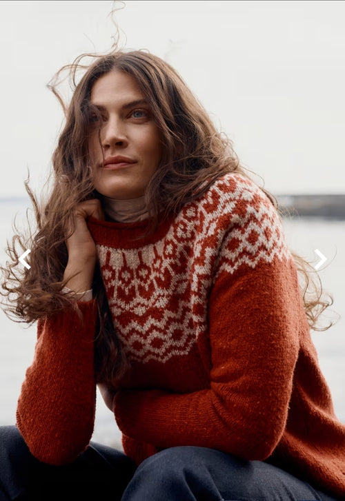 Seasalt Port Kinnis Fair Isle Jumper With Merino