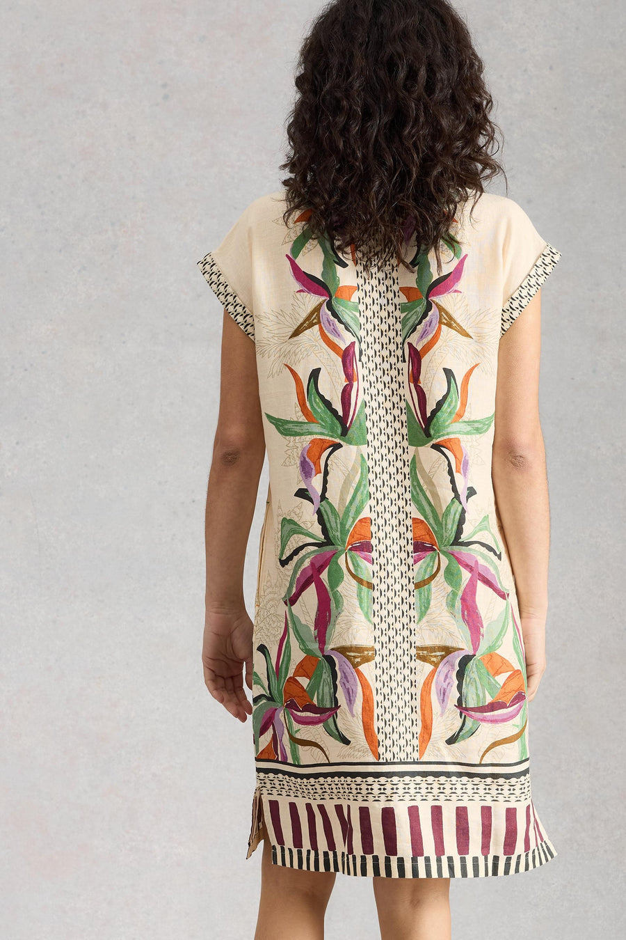 White Stuff Jilly Linen Dress