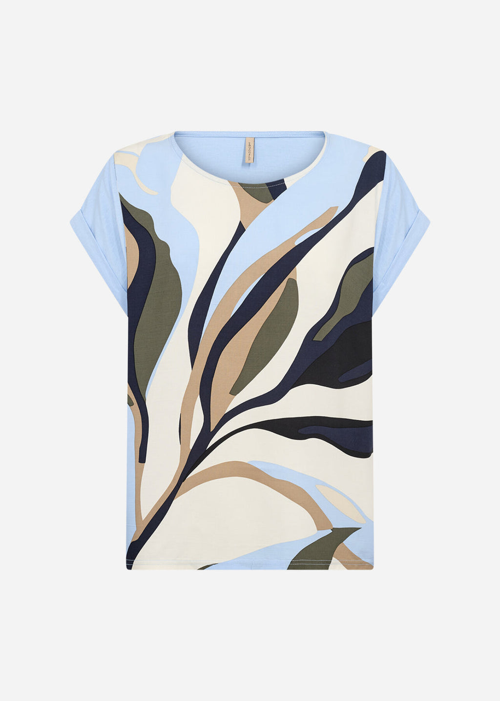 Soya Concept  SC-GAIL Top Leaf Print