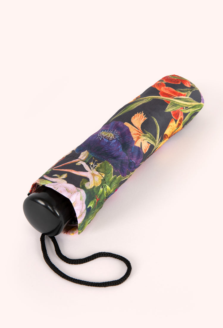 Powder Umbrella - Midnight Posy-Umbrella-White finn