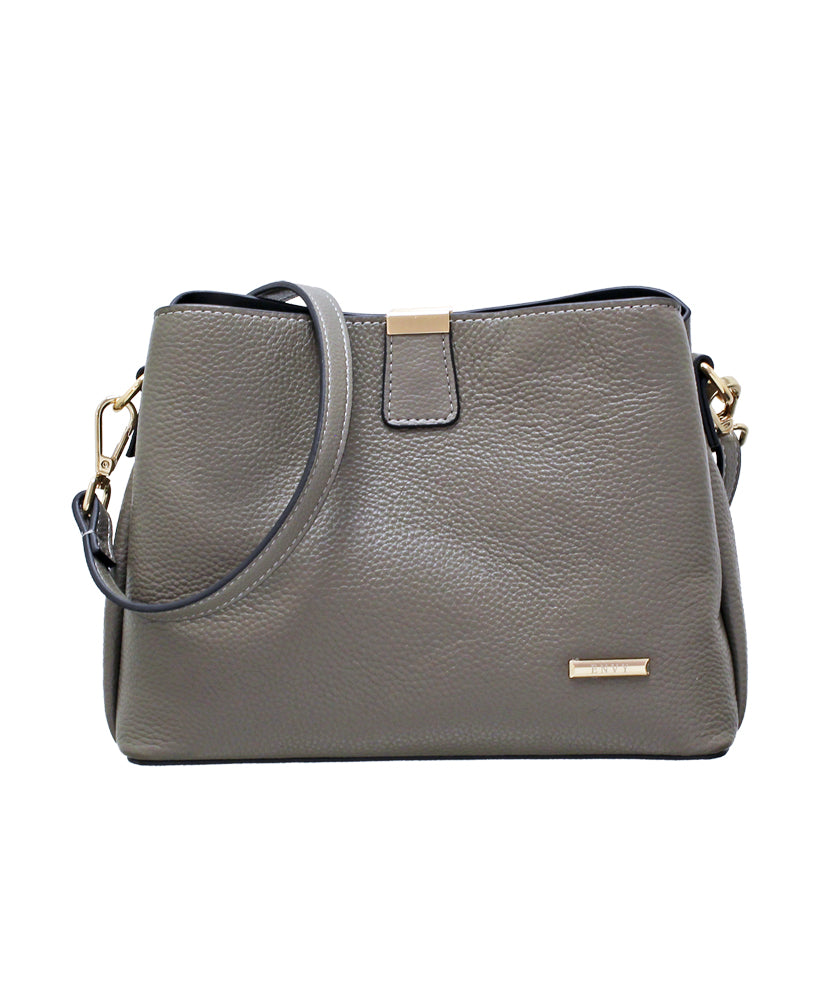 NV Leather Shoulder Bag LE46