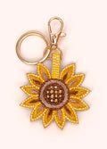 Powder Summer Sunflower Keyring-Powder-White finn