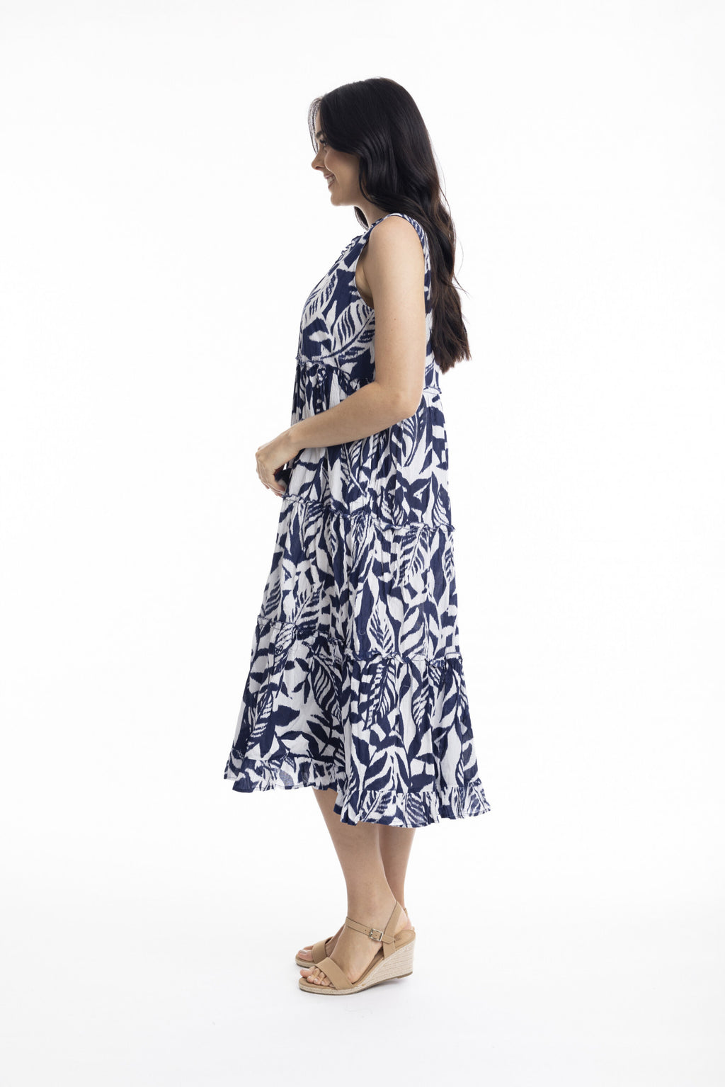 Orientique Hayman Boho Dress Navy