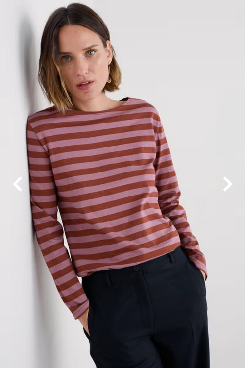 Seasalt Sailor Shirt Scallion Burgundy