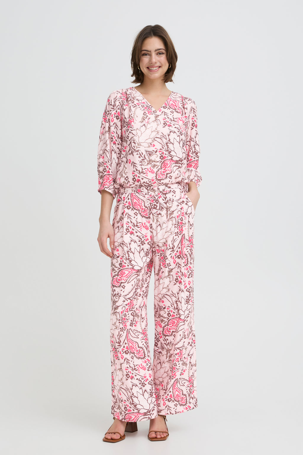 Fransa Frariana 3 Trousers-Trousers-XS-