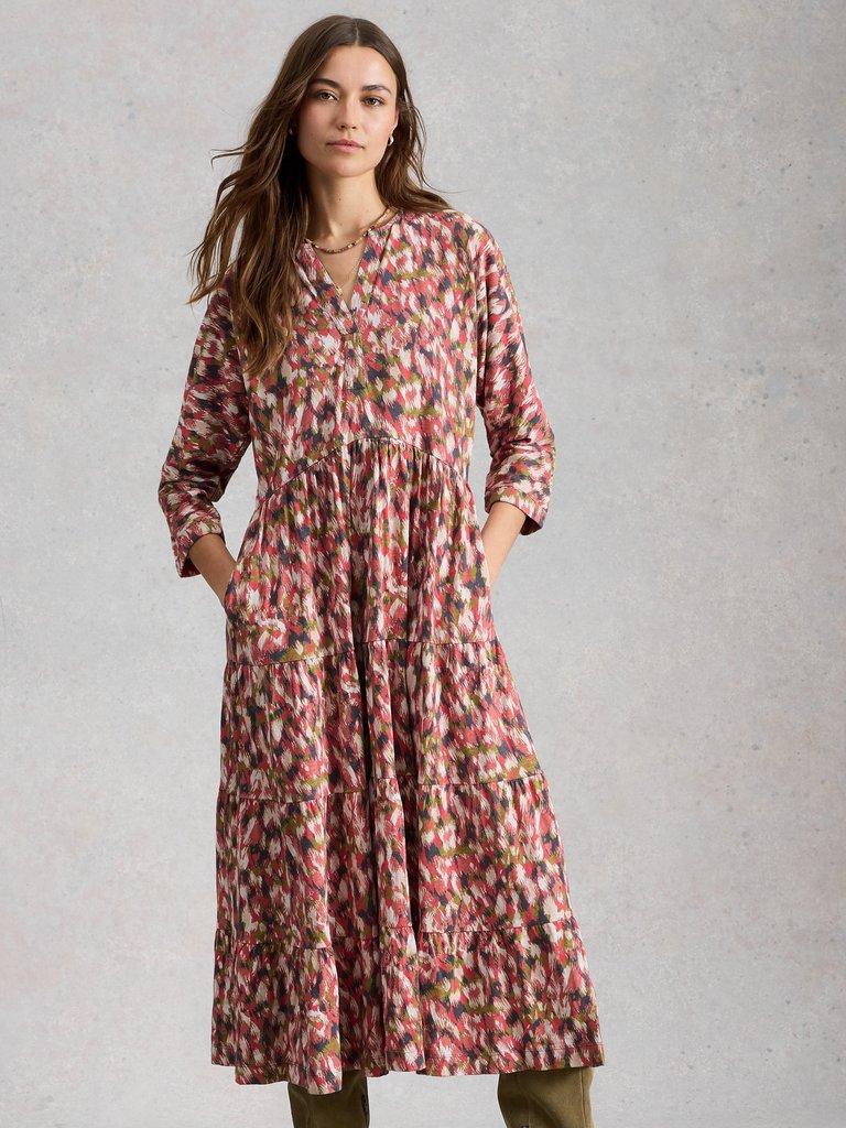 White Stuff Tabitha Jersey Dress-White Stuff-White finn