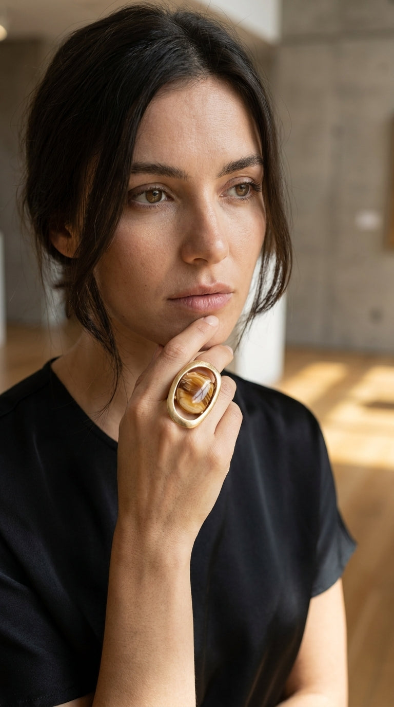 Envy Chunky Adjustable Ring 534