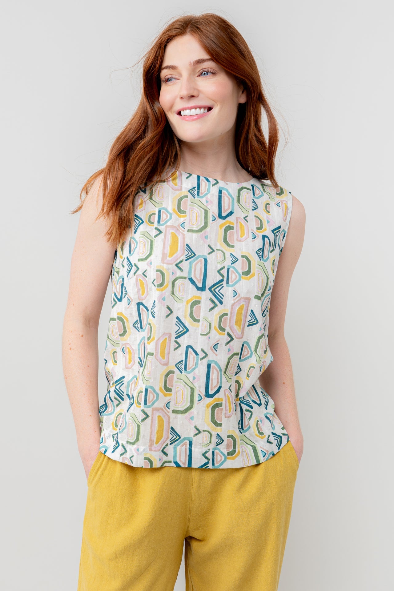 Lily and Me Cora Vest Aveline-White finn
