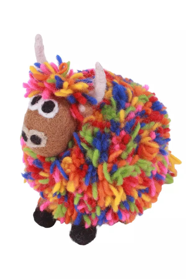 Pachamama Archie The Highland Cow In Colour