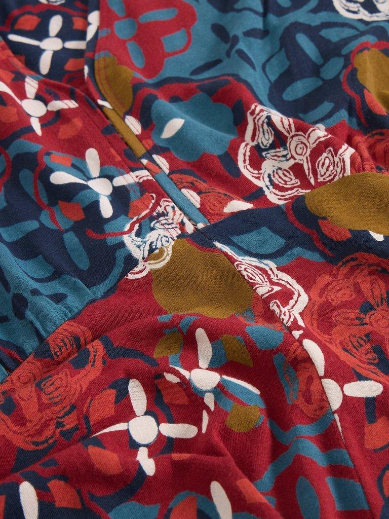 White Stuff Megan Long Sleeve Dress-Dress-White finn