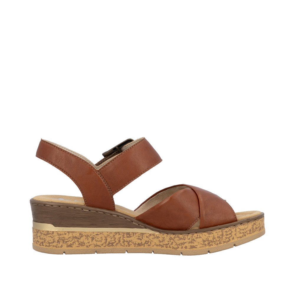 Rieker Tan Sandal 63795