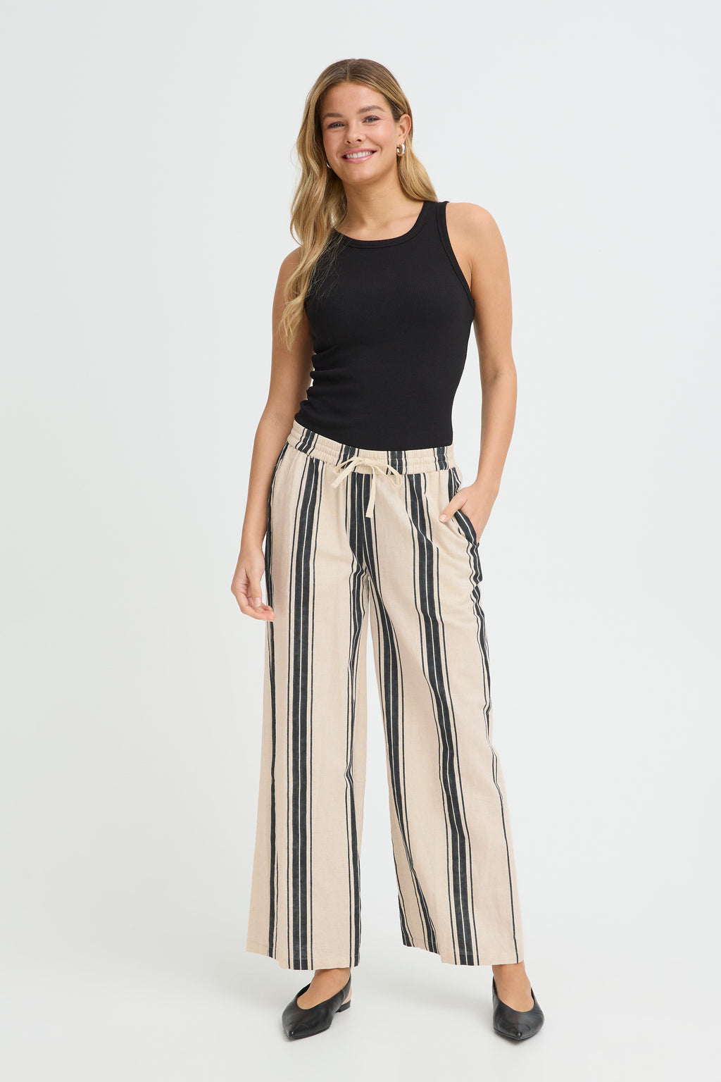 Fransa Frmaddie Trousers 2-Fransa-White finn