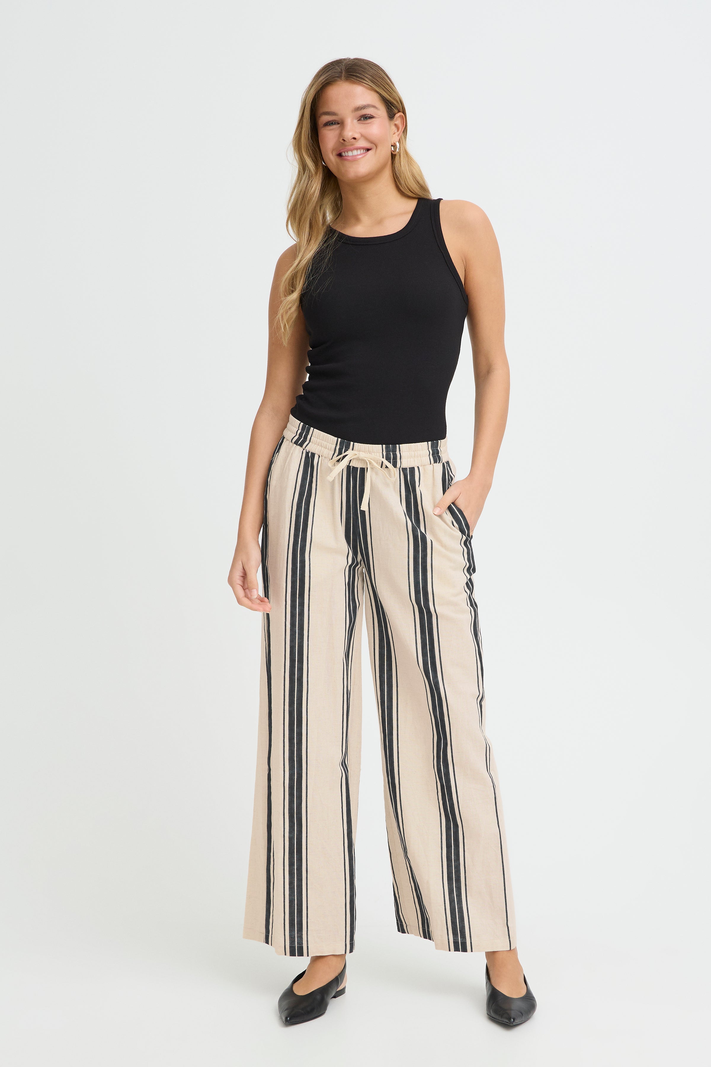 Fransa Frmaddie Trousers 2-Fransa-White finn