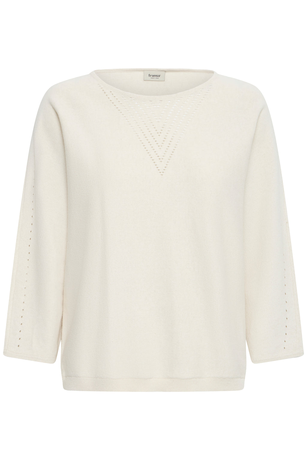 Fransa Frsinja Pullover 5-Fransa-White finn