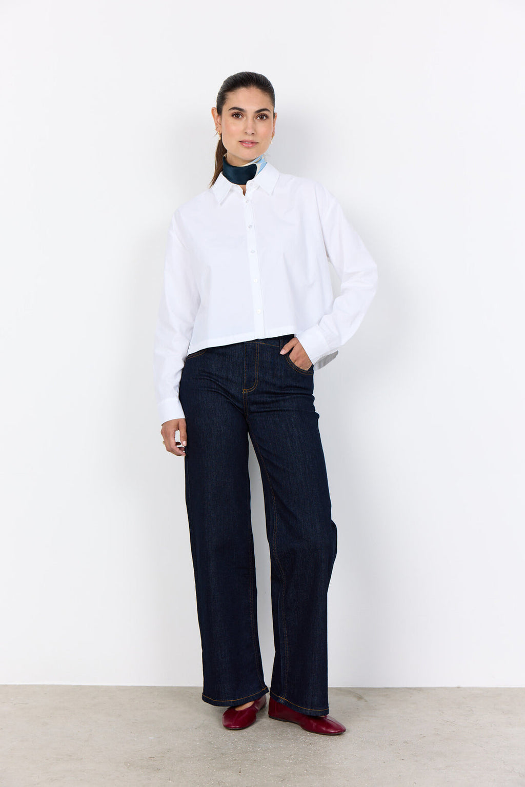Soya Concept SC-NETTI 115 Shirt White-Soya Concept-White finn