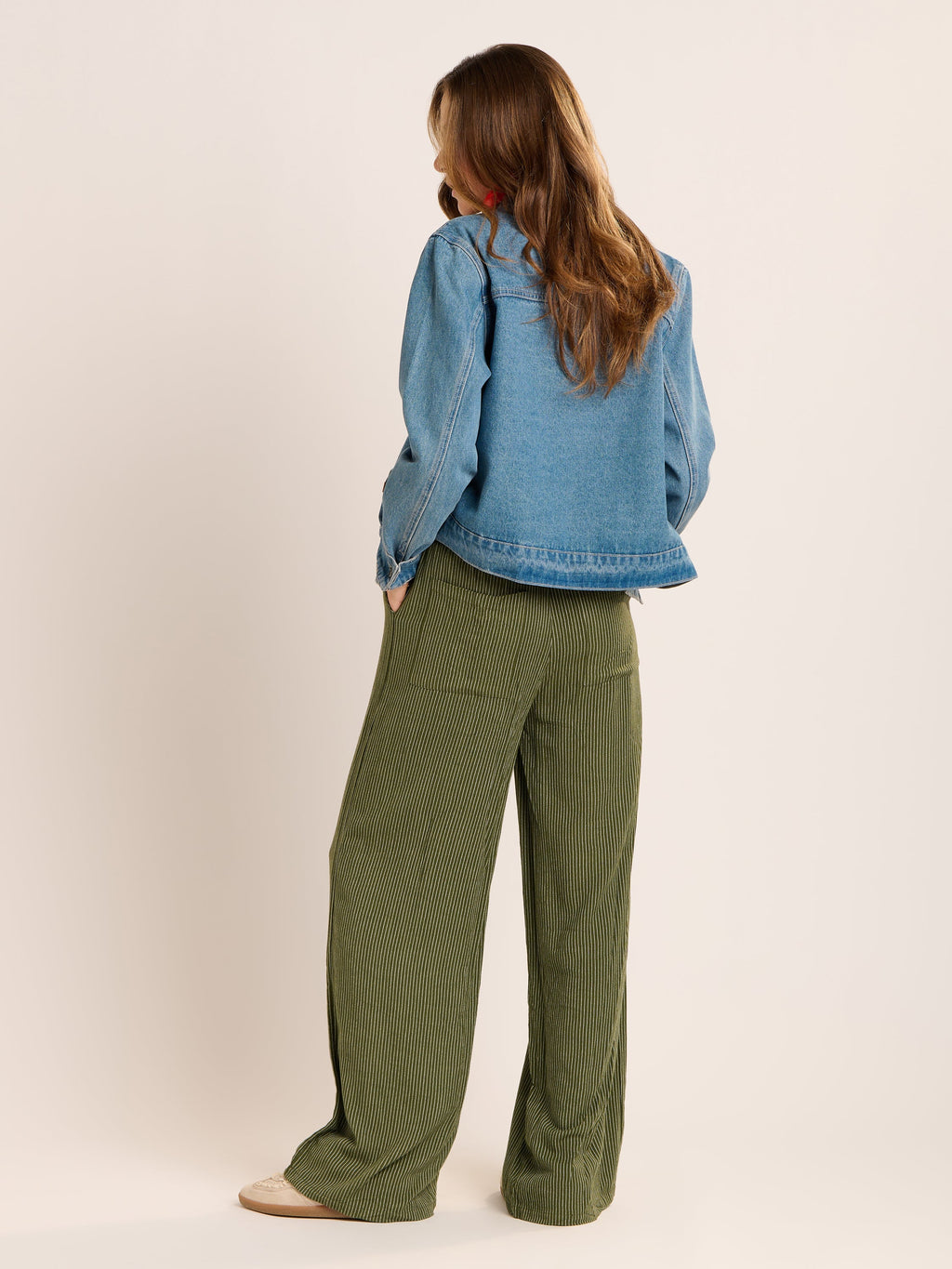 Brakeburn Luciana Beach Pant-Brakeburn-White finn
