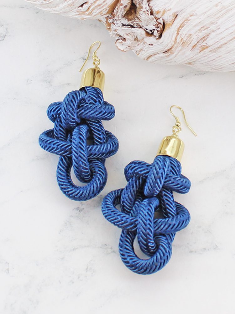 Knotted Cord Earrings AR6604