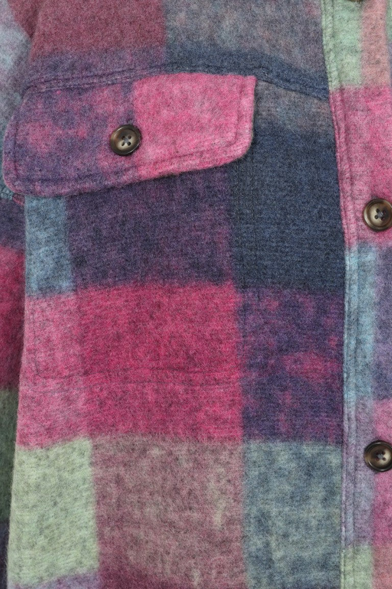 Alice Collins Elle Long Fleece Jacket-Jacket-White finn