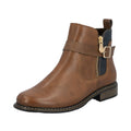 Rieker Tan Chelsea Boot Z4959-22-Footwear-White finn