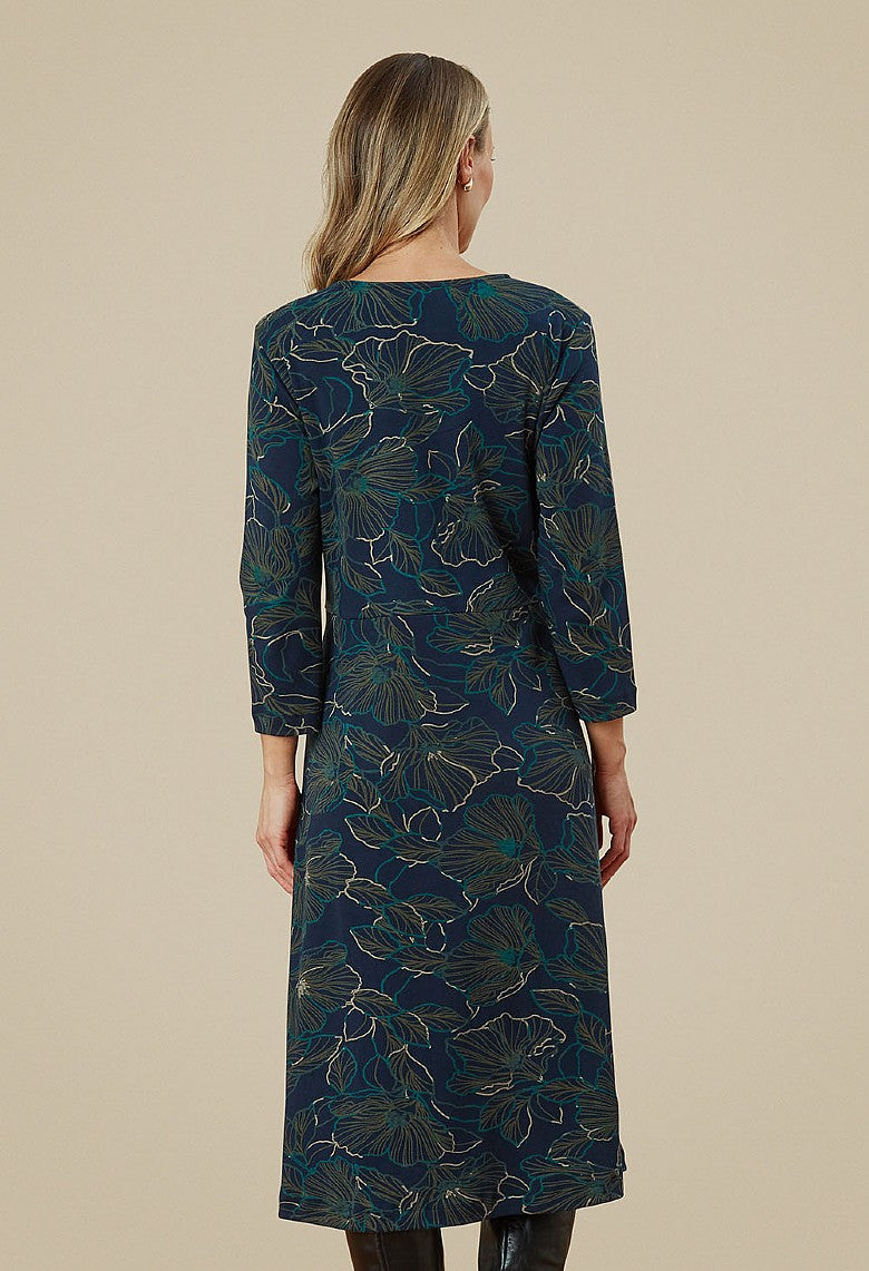 PRITA DRESS FINE FLORAL