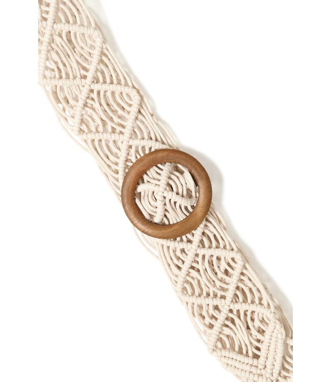 B young Byvrochet Belt-Belt-Beige-80-