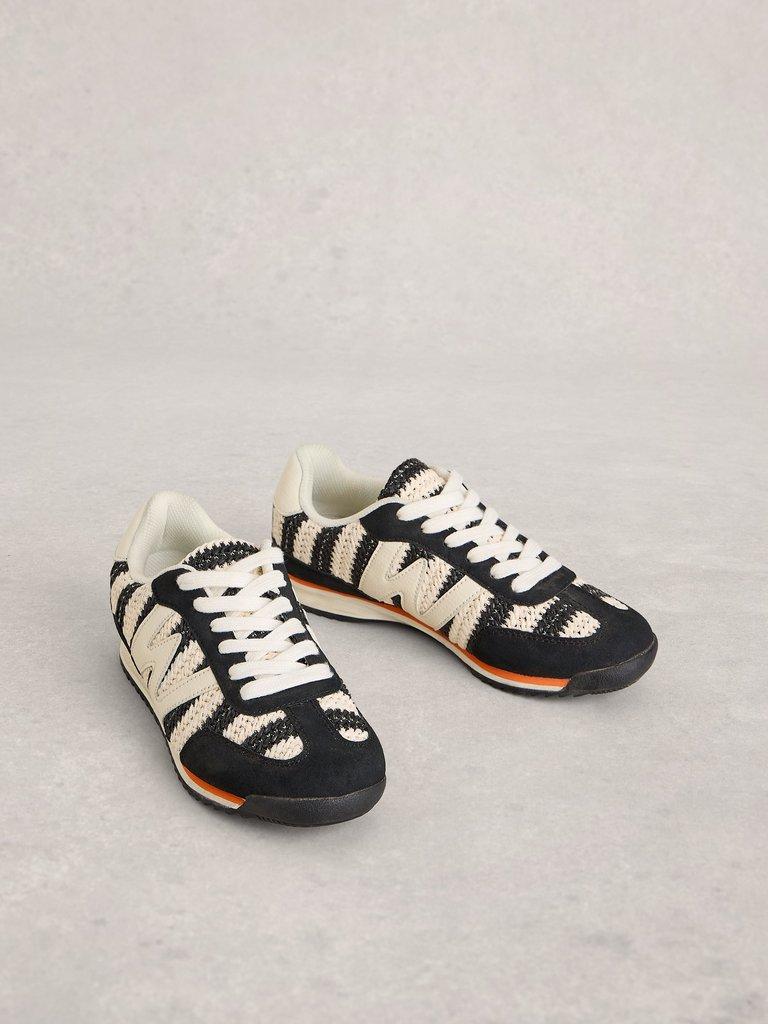 White Stuff Lucy Lace Up Trainers