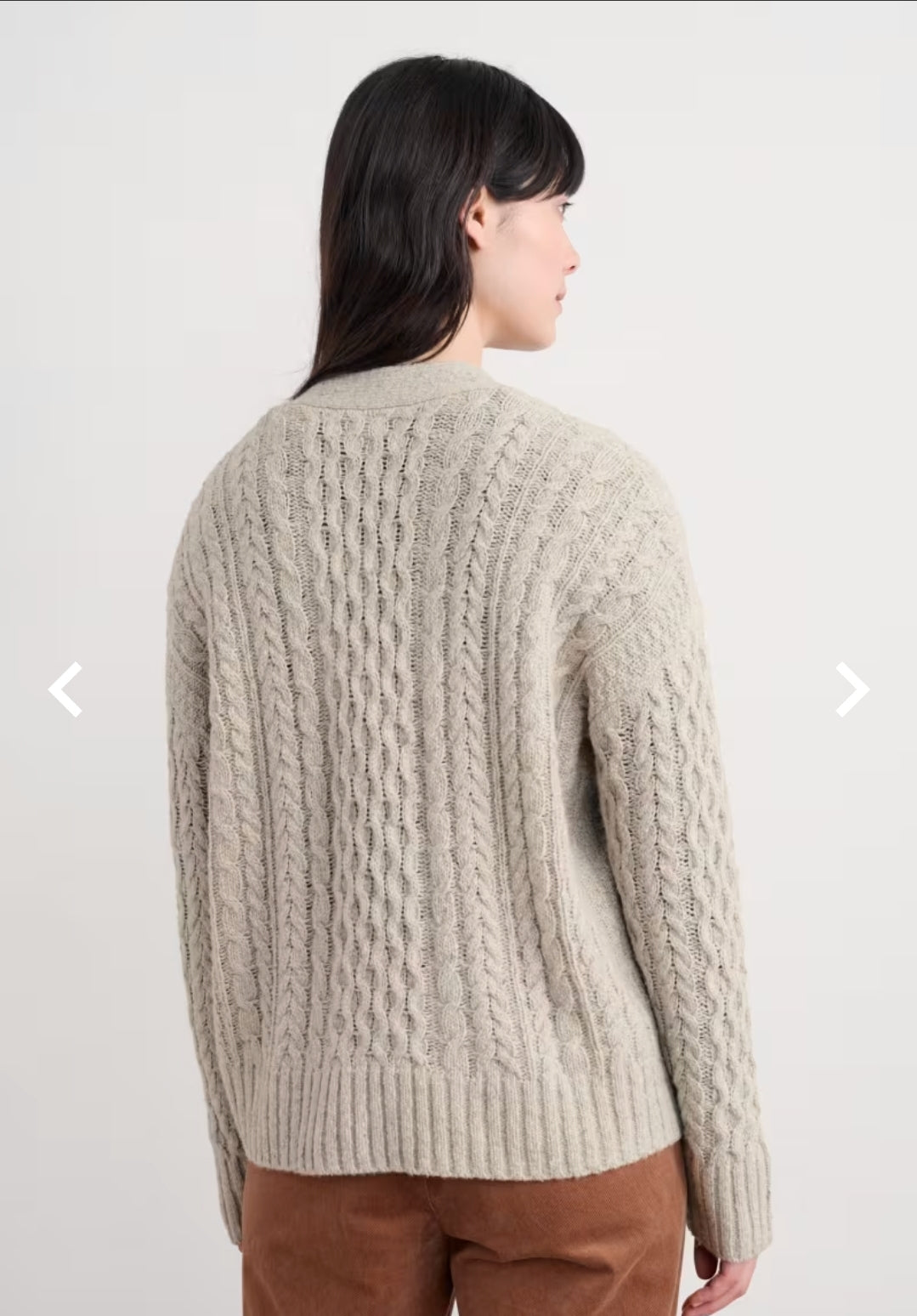 Seasalt Newlyn Cardigan Made With Merino Wool