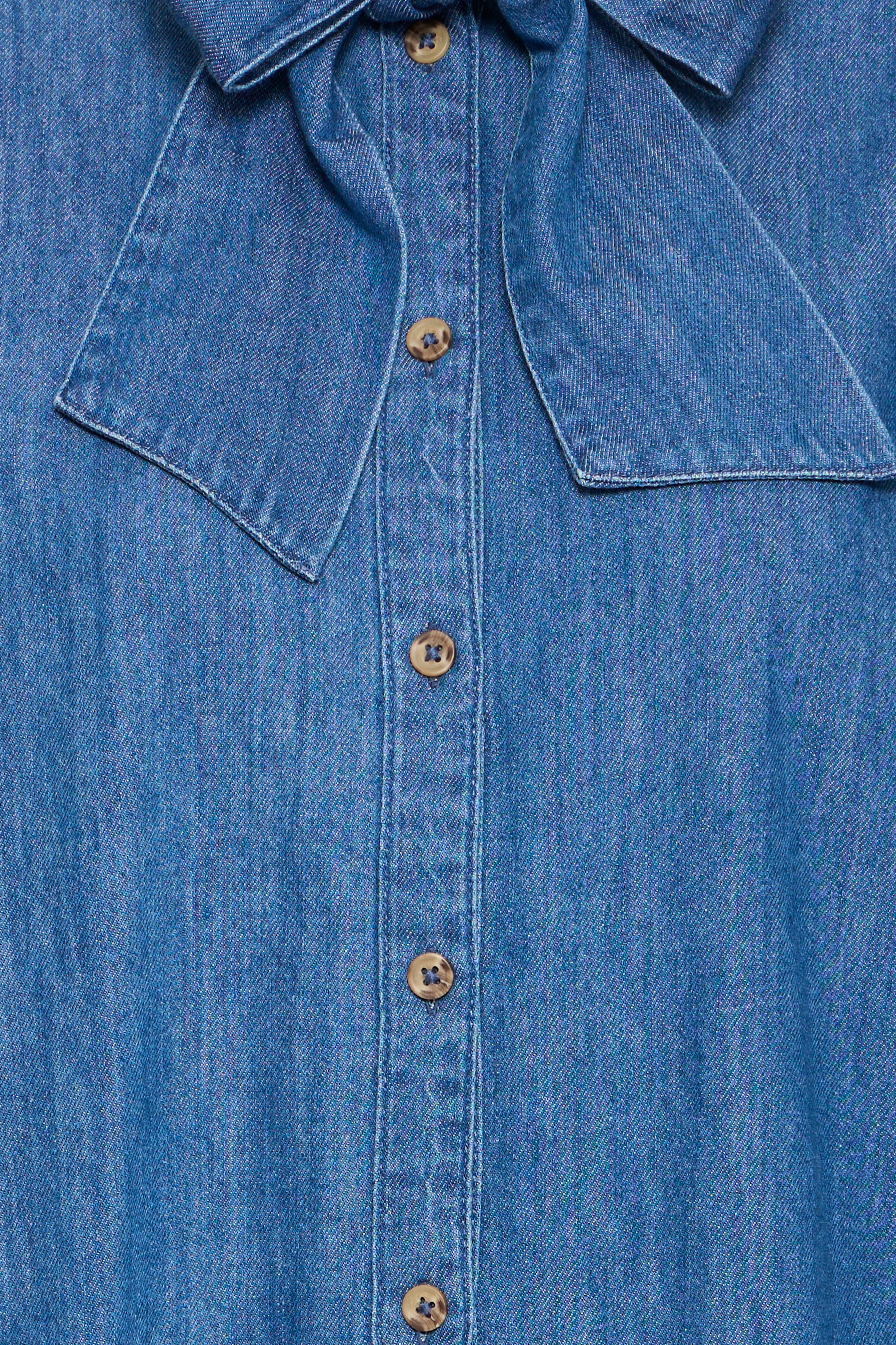 B young Bkairon Denim Shirt-b.young-White finn