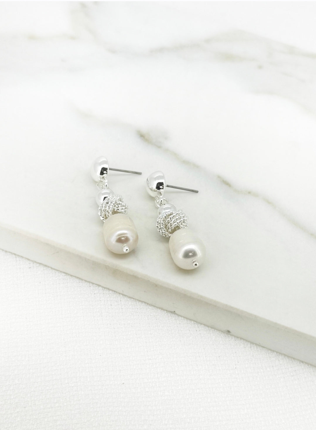 Envy Pearl Drop Earrings 4798-Envy-White finn