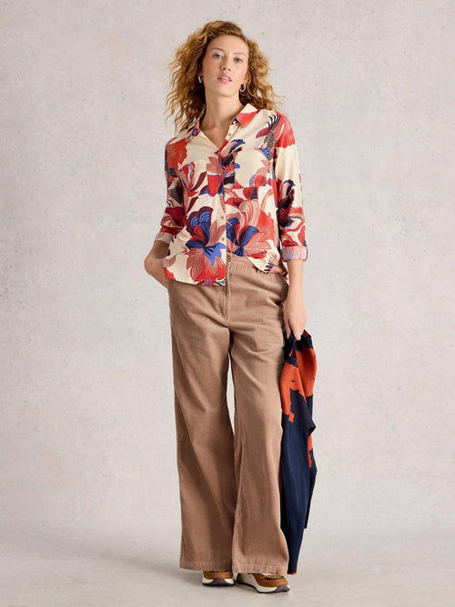 White Stuff Sophie Printed Shirt