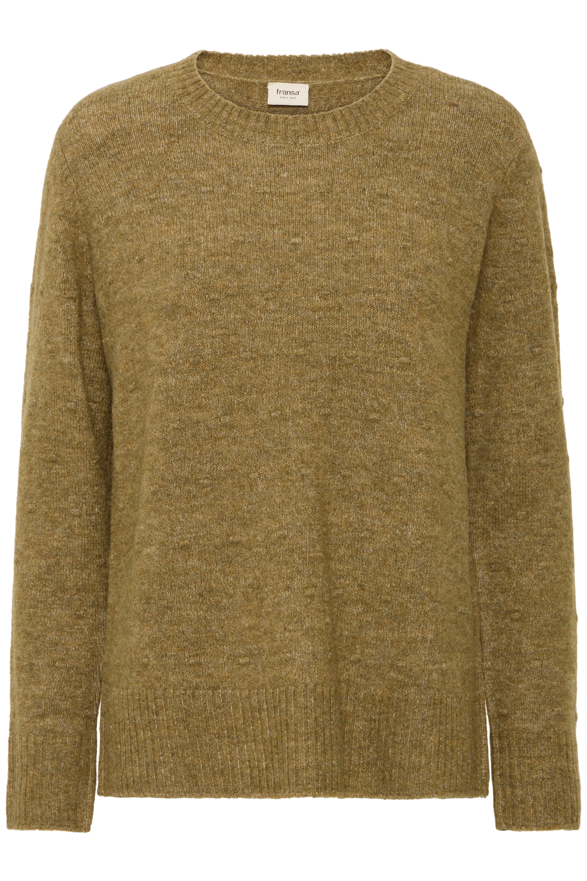 Fransa Frelise Pu 2 Jumper-Knitwear-White finn