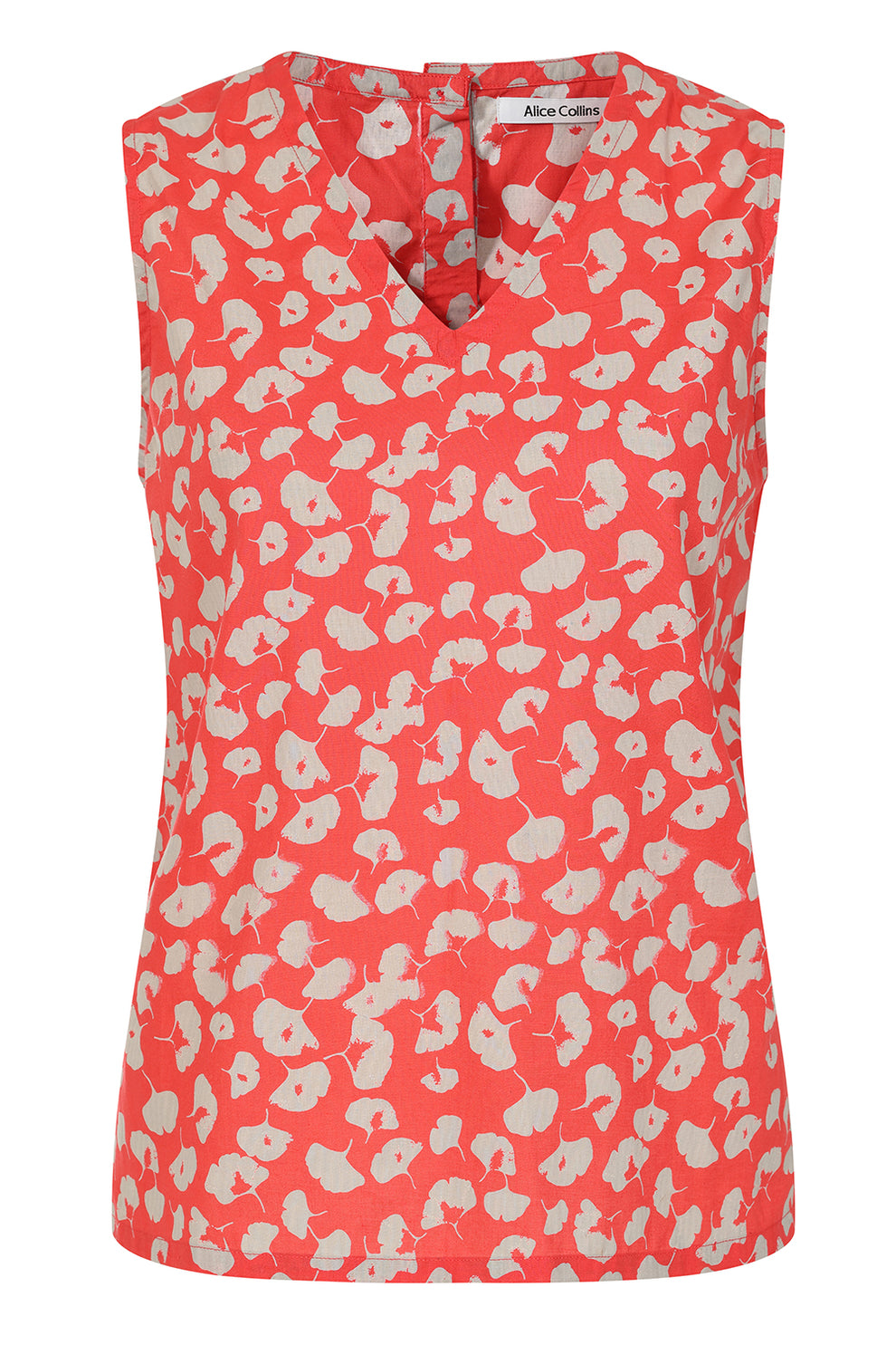 Alice Collins Crocus Top-Shirts & Tops-White finn