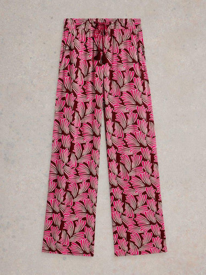 White Stuff Belle Wide Leg Crinkle Trouser