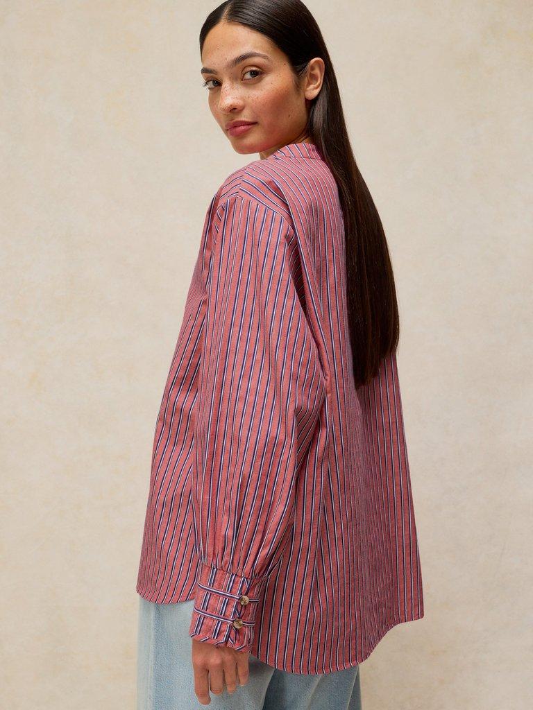 White Stuff raya pop over shirt