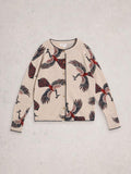 White Stuff Lulu Print Cardigan-Knitwear-White finn