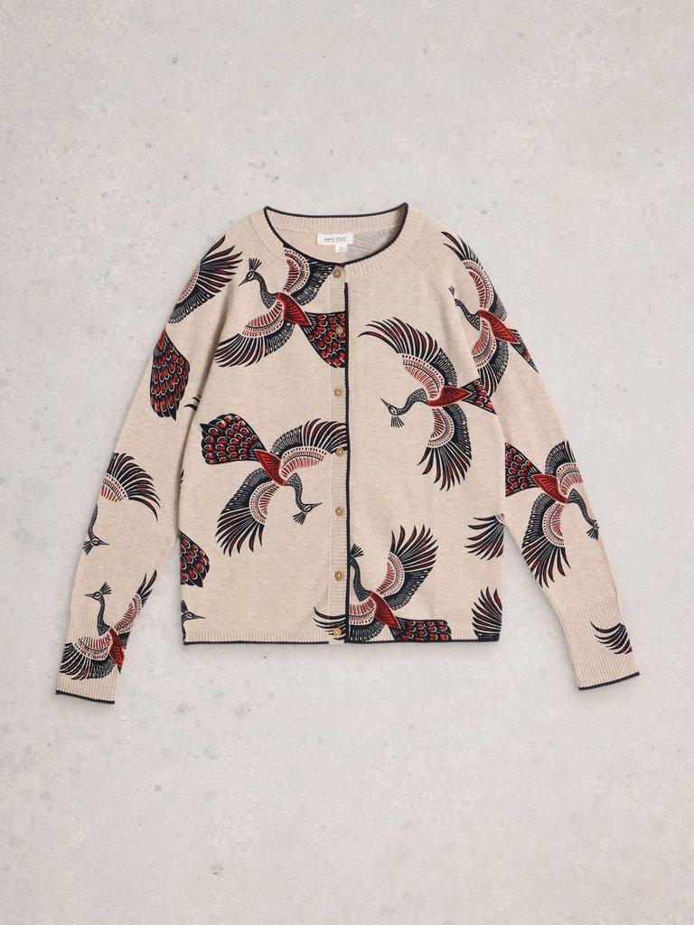 White Stuff Lulu Print Cardigan