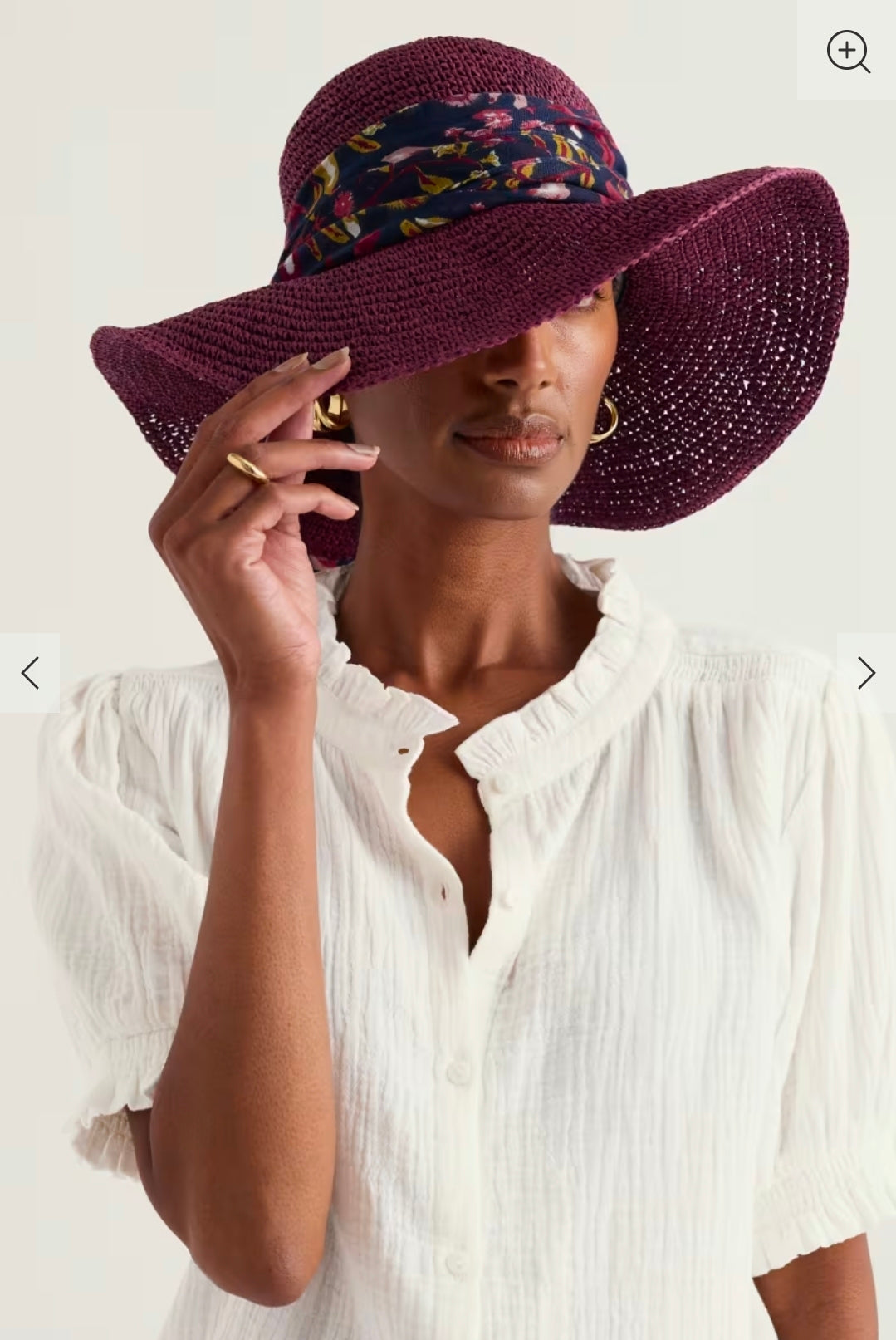 Seasalt Sculpture Wide Brim Hat-Seasalt-White finn